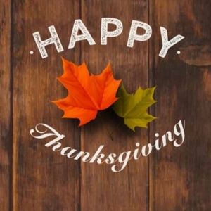 Give thanks! Happy Thanksgiving.